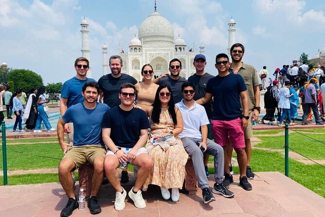 3-Day Luxury Golden Triangle Tour: New Delhi, Agra & Jaipur - Navigating the Taj Mahal sunrise setup on day 2