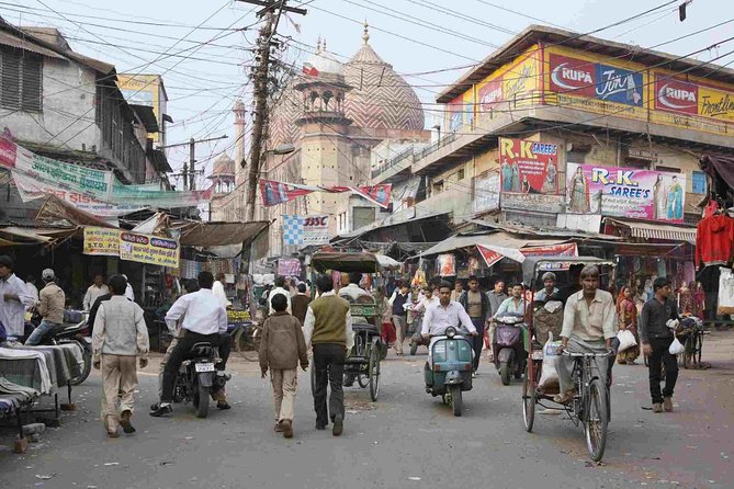Agra Heritage & Cultural Walk - Stop 2: Shahi Jama Masjid in the old bazaar, a mosque with a personal Mughal link