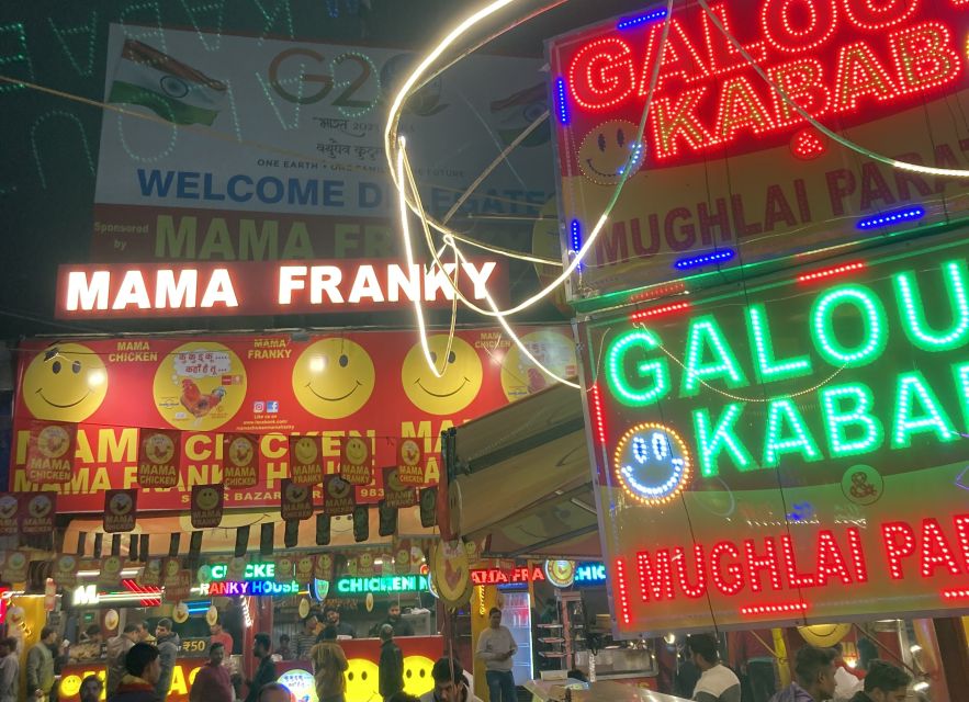 Agra: Sadar Bazar Food Market Night Walking Tour by Tuk-Tuk - Walking the Narrow Lanes with a Guide Who Keeps It Understandable