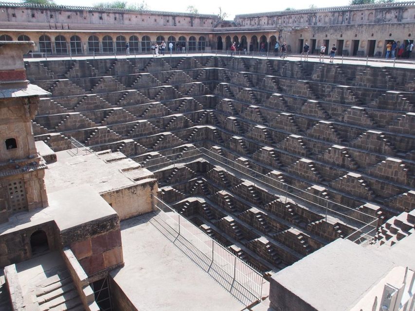 Agra to/from Jaipur with Chandboari Stepwell & Sikri Visits - Chand Baori stepwell: why 45 minutes can be perfect
