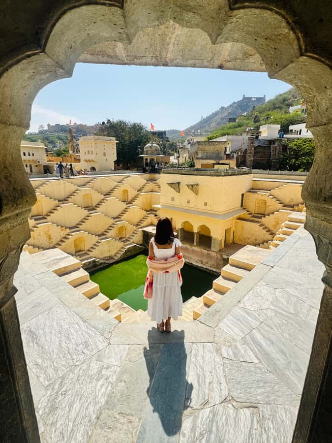 Amber Fort & Jaipur City Tour- Half or Full Day (with Guide) - Panna Meena Ka Kund: the stepwell that cools you down and floors you with geometry