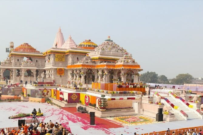 Ayodhya Private Tour & VIP Darshan -Special support for Seniors - Shri Ram Janma Bhoomi and Kanak Bhavan: the main pilgrimage core