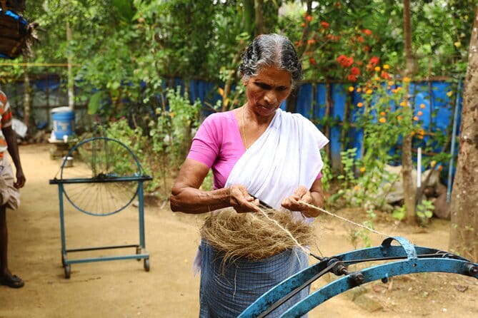 Backwater Tour from Cochin - The covered boat stretch: villages, shade, and a guided story