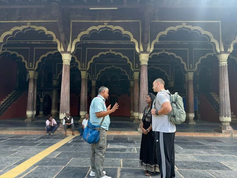 Bangalore: Palace, Temples, Fort & Markets Walking Tour - Jain Temple Finish: Quiet Carvings, Inlay Work, and Dress Rules