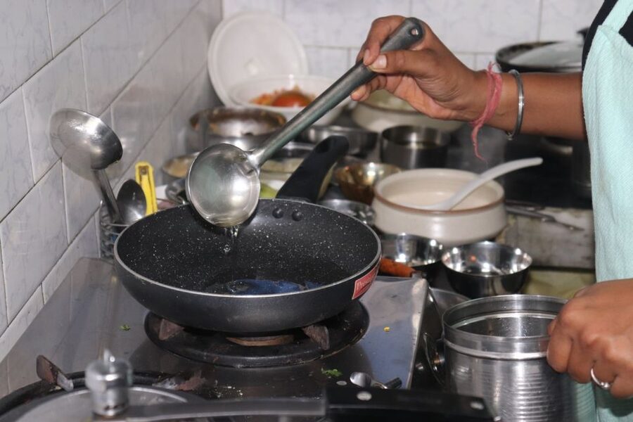Cooking class and dinner with Rekha family with full meals - A home kitchen in Udaipur, where dinner feels personal