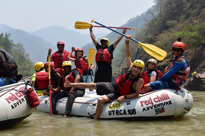 Day Rafting in Rishikesh - 26km - Safety on this run: equipment, guide leadership, and the kayaker network