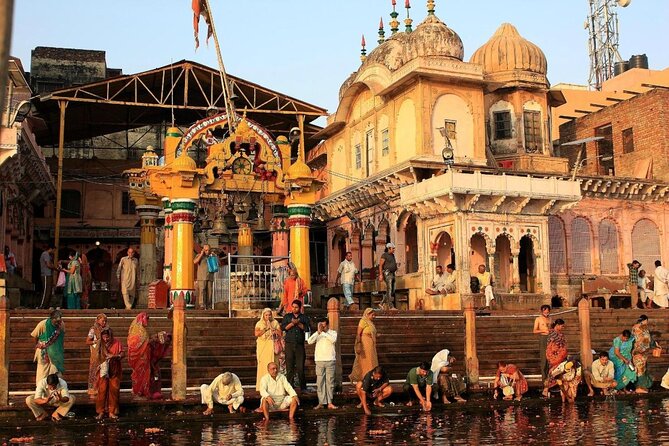 Day Trip to Mathura, Vrindavan with The Taj Mahal, Agra from Delhi - First temple energy in Vrindavan with a local guide