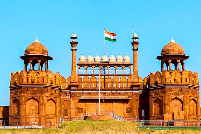 Delhi: Old and New Delhi Guided Full or Half-Day Tour - Red Fort views from the outside, plus fast photo stops