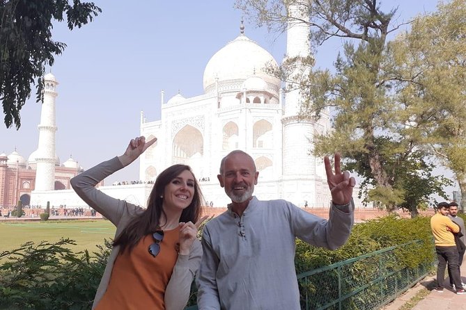 Delhi : Sunrise Taj Mahal & Elephant conservation - All Inclusive - Getting to Agra: Private AC Car and a Sunrise-Focused Schedule