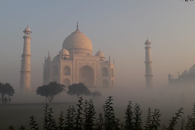 Delhi: Taj Mahal Sunrise & Agra Private Day Tour With Transfers - Entering the Taj Mahal Grounds Before the Crowds