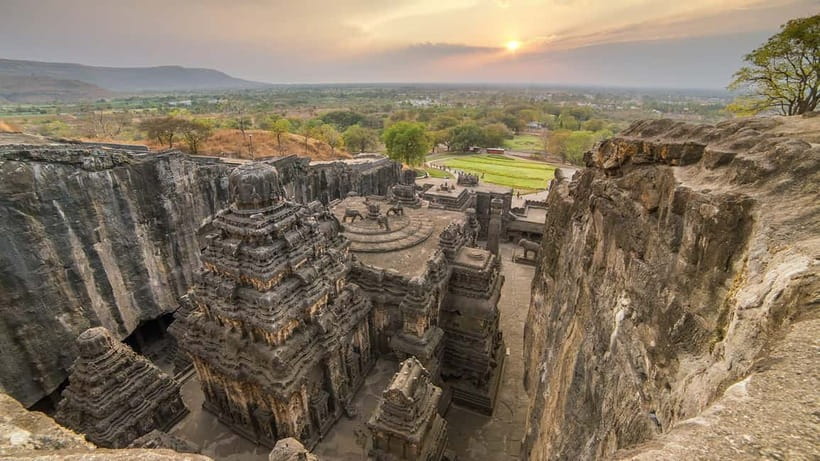 From Aurangabad: Ajanta & Ellora Day Tour with All Inclusion - The AC car, driver, and flashlight details that actually matter