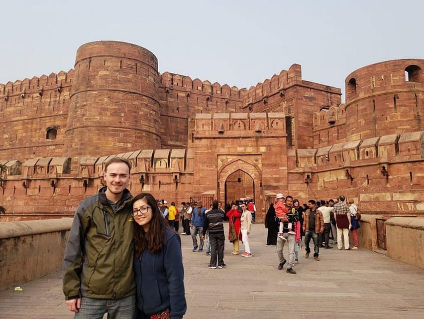 From Delhi: Private Taj Mahal & Agra Tour with 5<em> Lunch – A Fast, Comfortable Day Trip to Agra’ /><br />
This tour is designed for people who want a classic Agra hit without the stress of planning tickets, routes, and timing on the fly. You get private pickup from your hotel or even the airport on request, then you settle into a car with AC for the drive.</p>
<p><p>The best part is how the day is paced. You start early, you see the Taj when your senses are freshest, and you still have enough time to walk at your own rhythm inside each major stop.</p>
</p>
<div class="twil" style="margin: 20px 0; padding: 15px 0;"><p>More ways to see the Taj Mahal:</p><ul style="margin: 10px 0; padding-left: 0; list-style: none;"><li style="margin: 0 0 12px 0; padding: 0 0 12px 0; border-bottom: 1px solid #eee; line-height: 1.4;"><a href="https://indiareviewed.com/same-day-taj-mahal-agra-fort-baby-taj-tour-from-delhi-by-car/">Same Day Taj Mahal, Agra Fort & Baby Taj Tour from Delhi by Car</a><br><span style="font-size: 0.82em; color: #555;"><span style="color: #3F2489;">★</span> 5.0 &nbsp;&middot;&nbsp; 4,304 reviews</span></li><li style="margin: 0 0 12px 0; padding: 0 0 12px 0; border-bottom: 1px solid #eee; line-height: 1.4;"><a href="https://indiareviewed.com/taj-mahal-day-tour-from-delhi-by-superfast-train-top-rated-tour/">Taj Mahal Day Tour from Delhi by Superfast Train – TOP RATED TOUR</a><br><span style="font-size: 0.82em; color: #555;"><span style="color: #3F2489;">★</span> 5.0 &nbsp;&middot;&nbsp; 4,166 reviews</span></li><li style="margin: 0; padding: 0; border-bottom: none; line-height: 1.4;"><a href="https://indiareviewed.com/full-day-taj-mahal-agra-fort-baby-taj-tour-from-delhi-by-car/">Full Day Taj Mahal, Agra Fort & Baby Taj Tour from Delhi by Car</a><br><span style="font-size: 0.82em; color: #555;"><span style="color: #3F2489;">★</span> 5.0 &nbsp;&middot;&nbsp; 3,647 reviews</span></li></ul></div><h2>Pickup From Delhi (and Why It Changes Everything)</h2>
<p><img width="853" height="640" decoding="async" src=