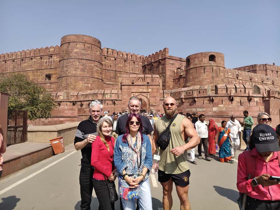 From Delhi: Private Taj Mahal, Baby Taj & Agra Fort Day Trip - Agra Fort: Big Courtyards, 16th-Century Power, and Easy-to-Understand Stories