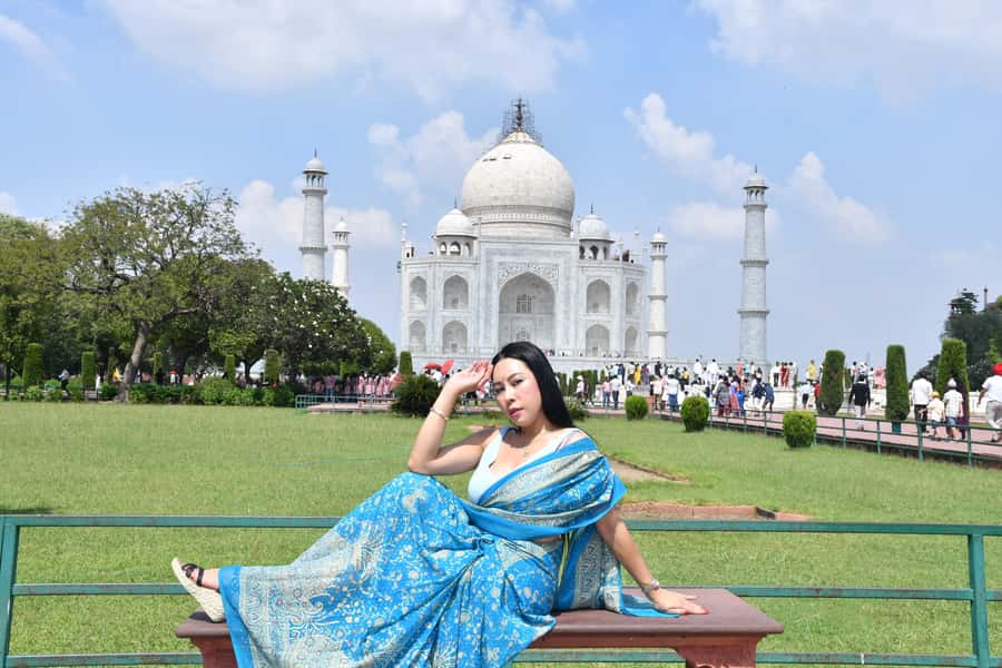 From Delhi: Private Taj Mahal, Baby Taj & Agra Fort Day Trip - The 5-Star Hotel Meal Break, Breakfast or Lunch at the Right Time