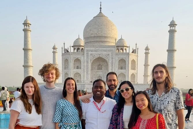 From Delhi: Private Taj Mahal Sunrise Tour with Agra Fort - Optional viewpoint at Mehtab Bah if you have time