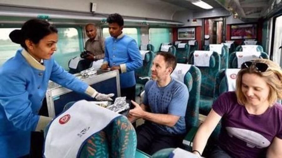 From Delhi: Taj Mahal & Agra City Tour By Gatiman Train - Breakfast on the train, then guided Agra waiting at the exit