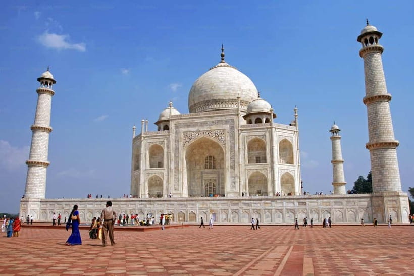 From Delhi: Taj Mahal & Agra Fort Private Day Tour By Car - Taj Mahal highlights: gardens, marble, and the story behind the design