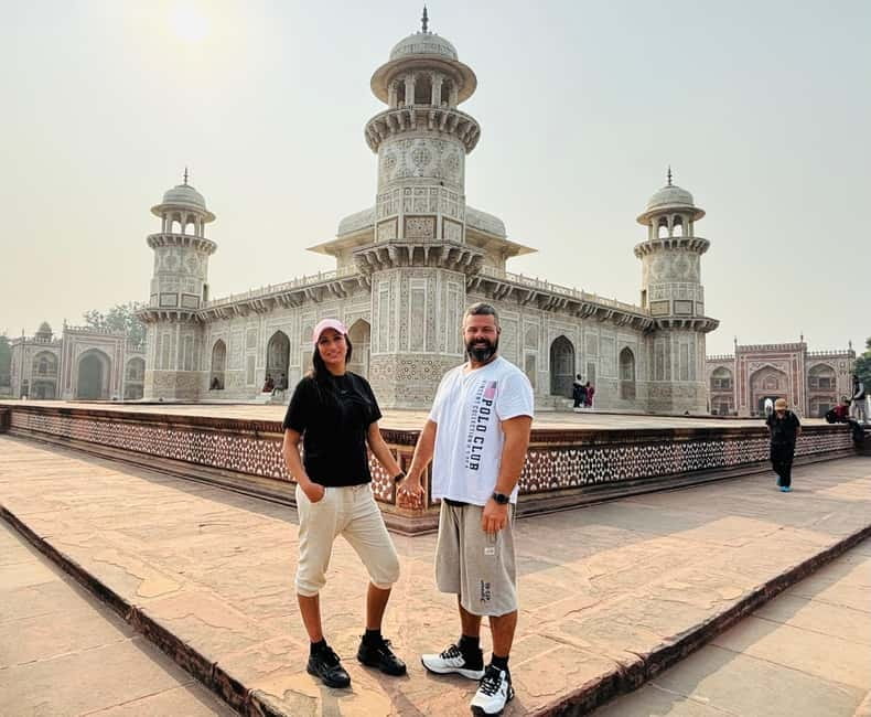 From Delhi: Taj Mahal & Agra Tour by Gatimaan Express Train - Baby Taj (Itimad-Ud-Daulah): smaller, quieter, and easier to enjoy
