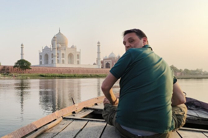 From Delhi: Taj Mahal and Agra tour by Superfast Train - Mehtab Bagh Sunset Point: A Different View of the Taj Mahal