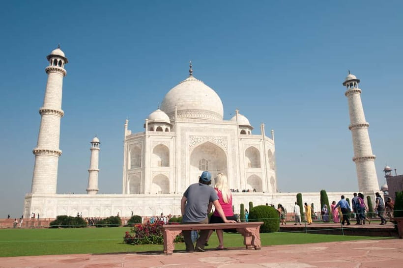 From Delhi: Taj Mahal Sunrise, Agra Fort & Baby Taj Day Tour - Meeting your guide in Agra, then walking with purpose