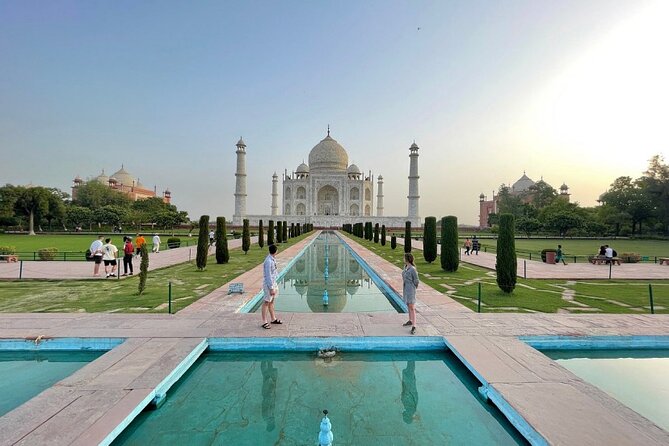 From Delhi: Taj Mahal Sunrise, Baby Taj & Agra Fort Private Tour - Mehtab Bagh: planning for late-day Taj views