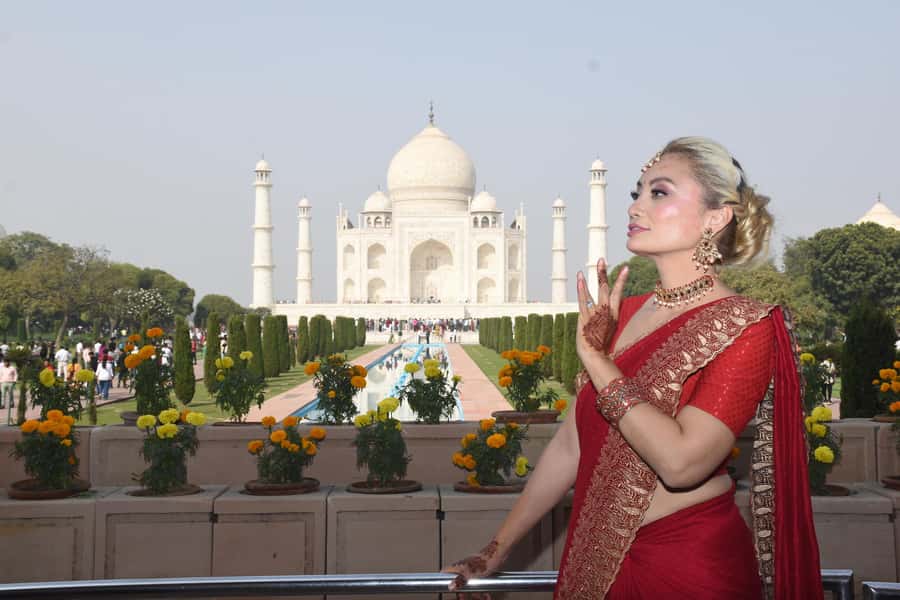 From Delhi: Taj Mahal Sunrise Tour w/ Elephant Conservation - The Elephant Stop Is Not the Only Surprise, Possible Shop Stops Included