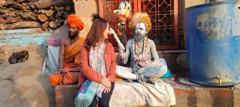 Full-day private Varanasi tour with AC car, boat & Sarnath - Temples plus a smart lunch window