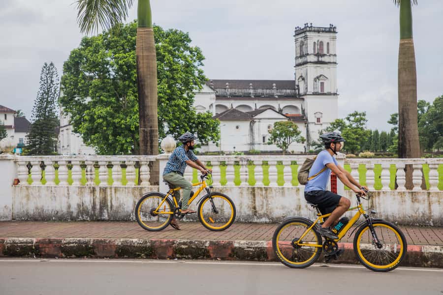 Goa: Old Goa and Divar Island E-Bike Tour with Snacks - Key things to know before you go