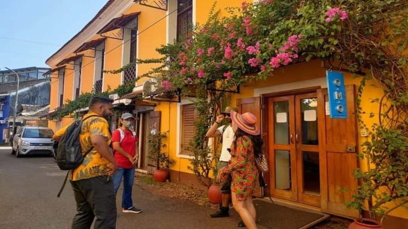 Goa Shore Excursions: Highlights of Goa - Fontainhas in Panaji: the Latin Quarter walk that gives you texture
