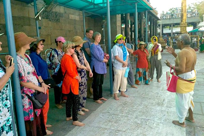 Gods of Mylapore walking tour- tourism ministry approved company - Meeting point, pickup options, and what the group experience feels like