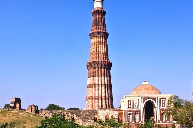 Golden Triangle 6 Days - Day 2 Delhi highlights, Qutub Minar through Lotus Temple