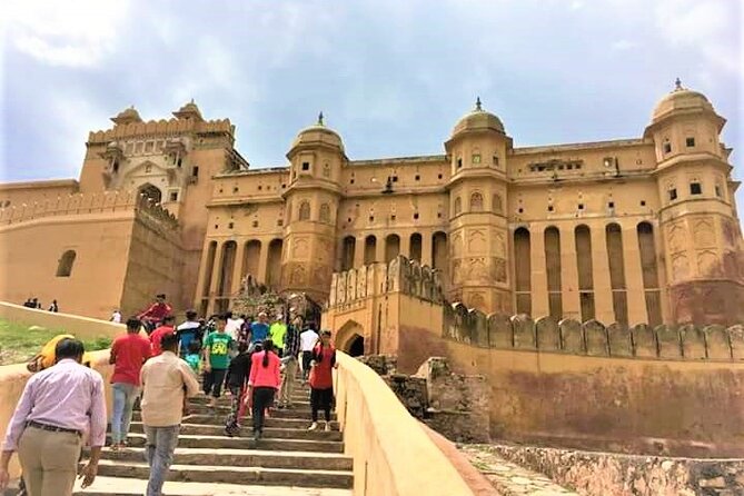 Golden Triangle Tour Package Delhi Agra Jaipur - Day 1 in Delhi: Qutub Minar, Humayun’s Tomb, and the Big Government Landmarks