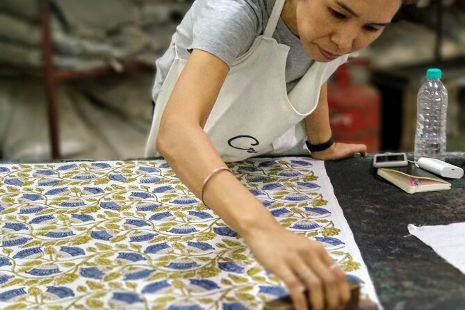 Hands-on Block Printing Workshop - The stoles to keep, and what “finished” means here