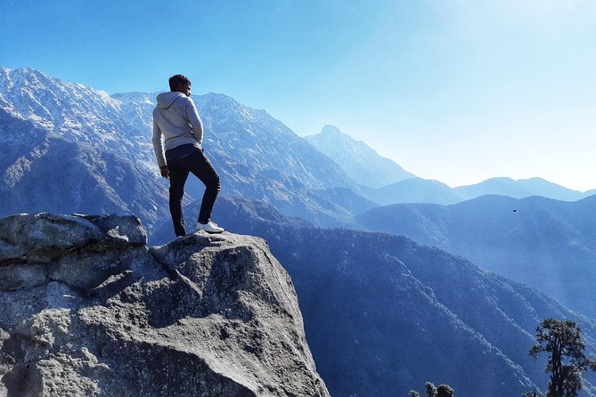 Hiking Day Tour to Triund from Dharamshala - Descending Back to McLeod Ganj, Plus the Bhagsu Nag Temple Shortcut