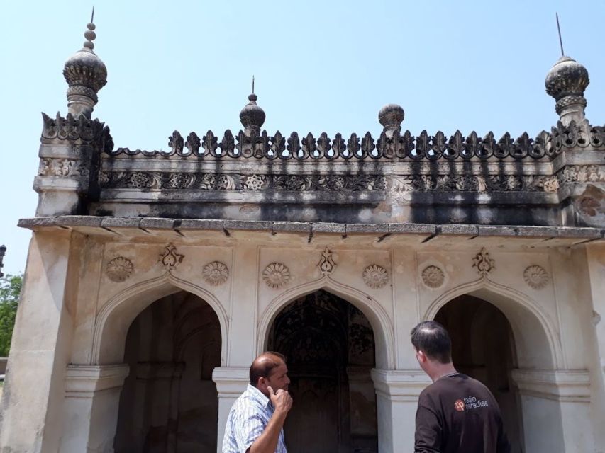 Hyderabad: Heritage Walking Tour of Old City and Charminar - Palace architecture moments: Asman Garh and Khurshid Jah Bahadur