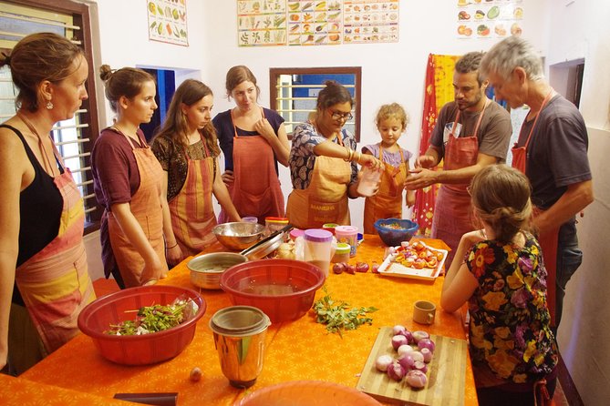 Indian Cooking Class in Pondicherry - Sita Cultural Centre: small-group class with real instruction
