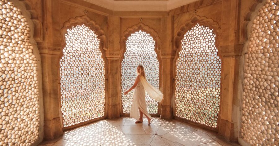 Jaipur: Full-Day Private City Tour by Car with Guide - Jantar Mantar (UNESCO): the instruments that make photos make sense