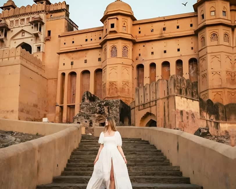 Jaipur: Half-Day Guided Sightseeing Tour with Flower Market - Transport, Guides, and Pacing That Keep Things Easy