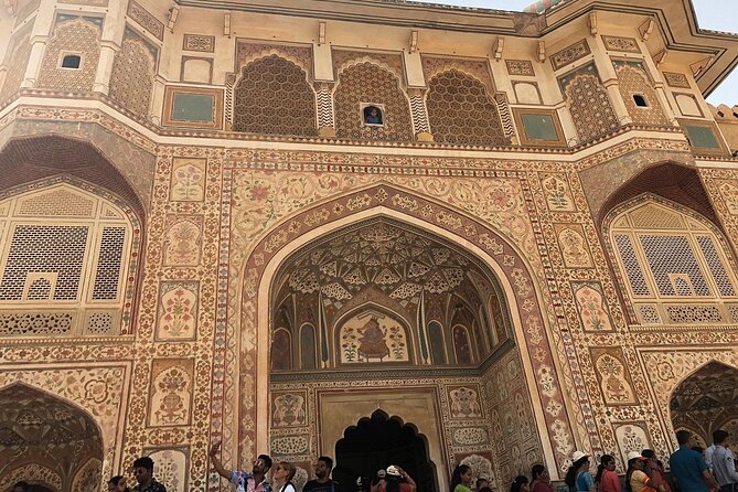 Jaipur Local Sightseeing Tour by Car and Driver - Jantar Mantar: walking through giant instruments for time and sky