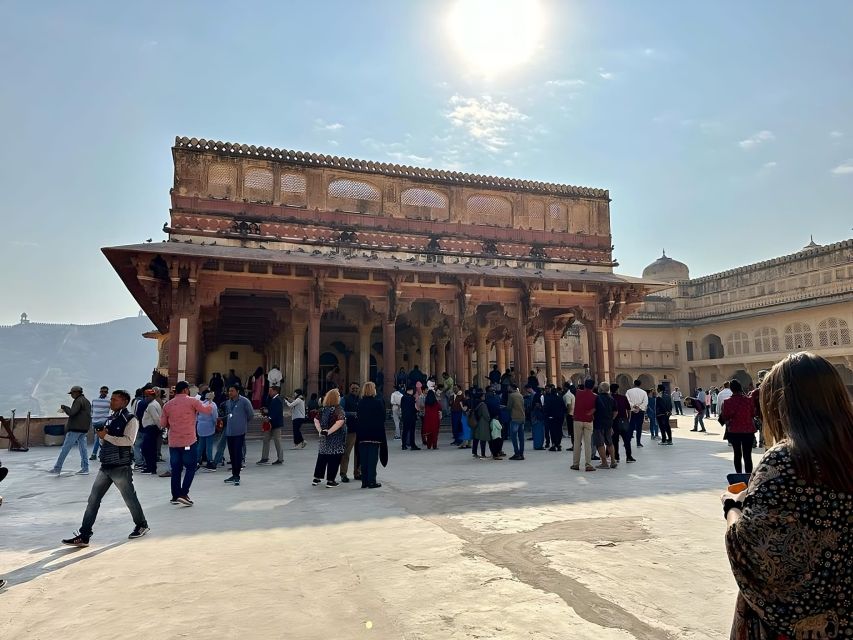 Jaipur Private City Tour with Hotel Pick-Up & Drop 4 - 8 Hrs - Amber Fort: Hilltop Views Plus Guided Details You Will Notice