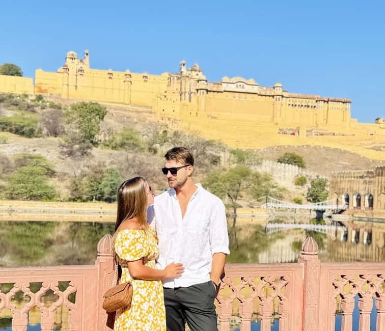 Jaipur: Private Full Day Sightseeing Tour By Car with Guide - Jal Mahal on Man Sagar Lake: quick, scenic, and a nice reset
