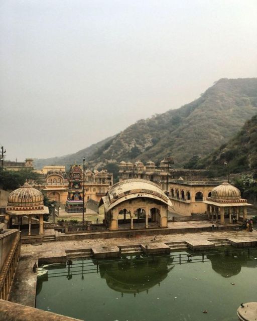 Jaipur sightseeing tour with monkey temple (Galta ji temple) - Jantar Mantar, astronomy you can actually walk through