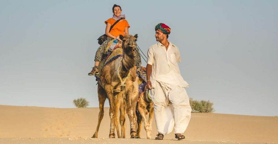 Jaisalmer: 2-Day Thar Desert Experience - Morning tea, breakfast, and a final camel ride before heading back