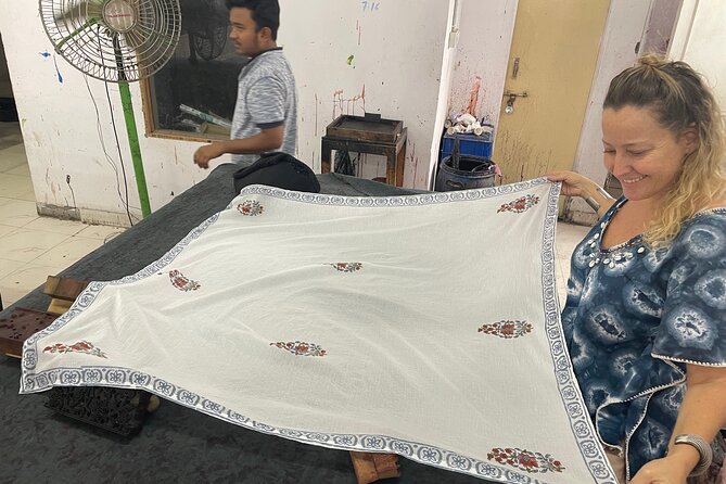 Learn Hand Block Printing Techniques & Print Your Own Fabric - The Part You Will Actually Remember: Printing Your Own Scarf or Tote
