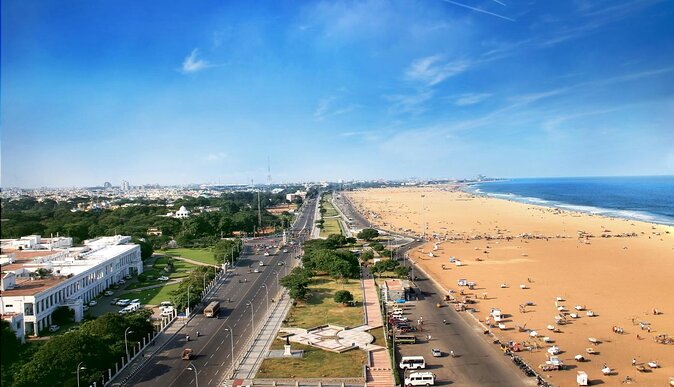 Marina Beach walking tour by tourism ministry approved company - Chennai Lighthouse: the easy climb with real payoff