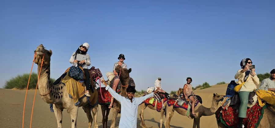 Nomadic Non-Touristic Overnight Camel & Desert Safari Tour - Tea at sunset, wood-fire dinner, then stargazing