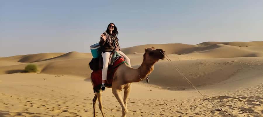 Nomadic Non-Touristic Overnight Camel & Desert Safari Tour - Day 2: sunrise tea, short morning ride, back by 10 AM