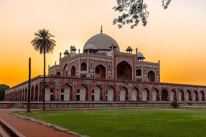Old and New Delhi Full Day or Half Day Tour - Best of Delhi City - Jama Masjid and the Red Fort Outside: Mughal Grandeur Without the Ticket Rush