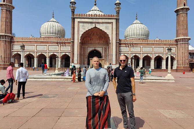 Old Delhi Morning - Fun, Food & Faith all inclusive private tour - Jama Masjid: Mughal scale and a lesson in communal harmony