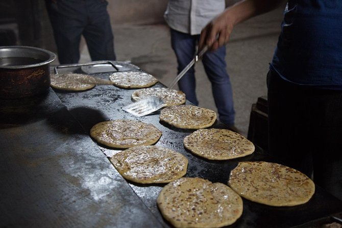 Old Delhi Street Food Tour - Chandni Chowk First Stop: Dahi Bhalla, Aloo Chaat, Paratha, and Jalebi